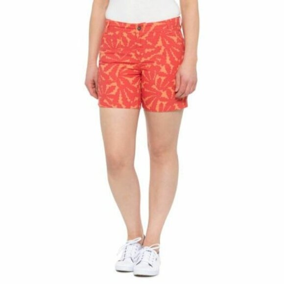 The North Face Ridgeside Short Spiced Coral Floral - Picture 1 of 2